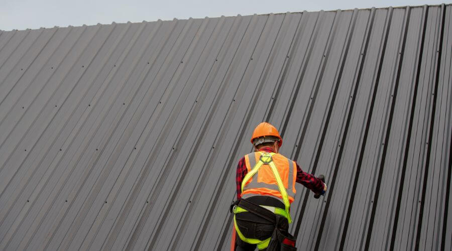 Professional metal roof installation services in Indianola, OK